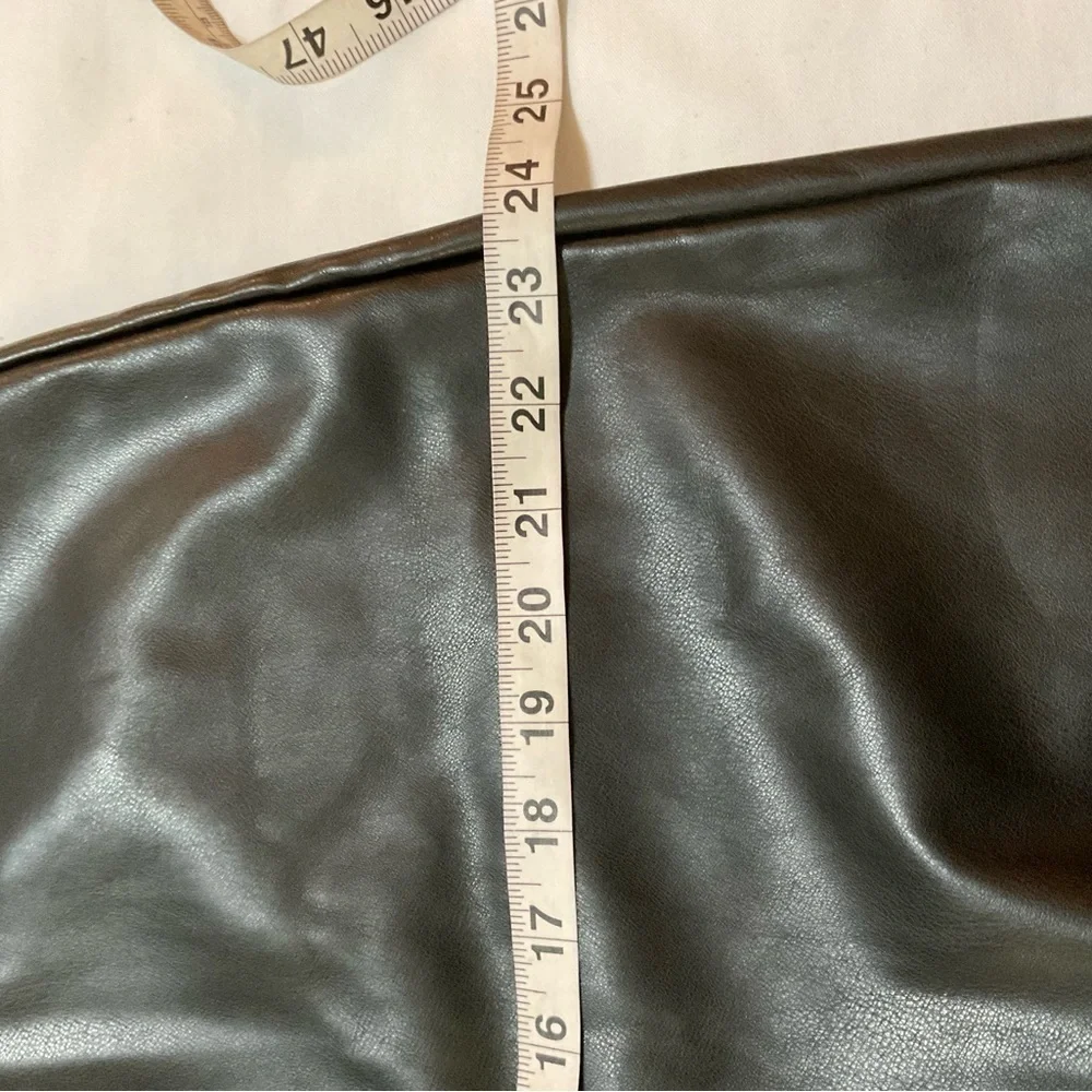 VILIGO Faux Leather Pants Black XXL
